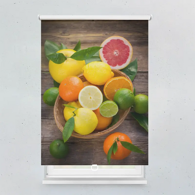 Spring Rollo Motiv Zitrusfruechte