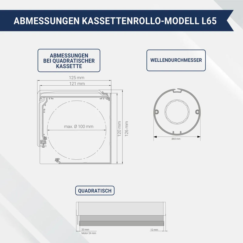 Foto Kassettenrollo - Foto hochladen | bis B 420 x H 420 cm