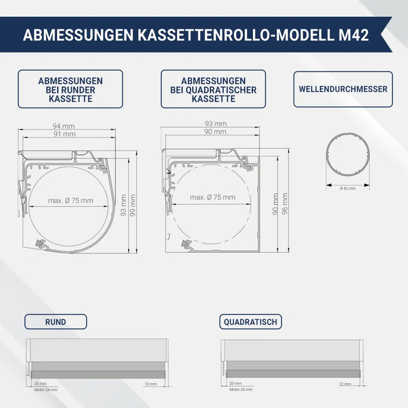 Foto Kassettenrollo - Foto hochladen | bis B 420 x H 420 cm