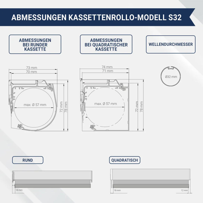 Foto Kassettenrollo - Foto hochladen | bis B 420 x H 420 cm