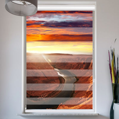 Doppelrollo mit Kassette Grand Canyon