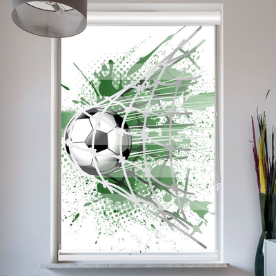 Doppelrollo mit Kassette Fussball