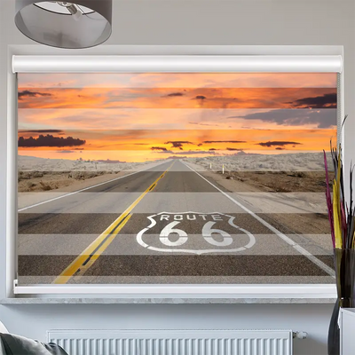 Doppelrollo Kassette Route 66