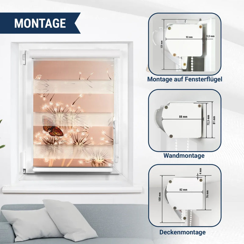 Doppelrollo mit Kassette - Foto hochladen