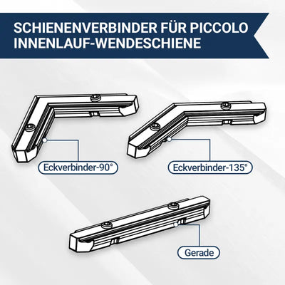 Eckverbinder Piccolo Wendeschiene