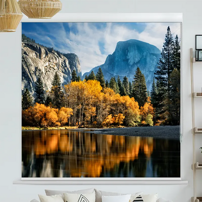 Kassettenrollo Motiv Herbst im Yosemite