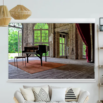 Kassettenrollo Motiv Lost Place Verlassene Heilstätte