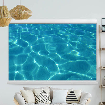 Kassettenrollo Motiv 'Wasser'