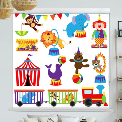 Kassettenrollo Motiv 'Zirkus'