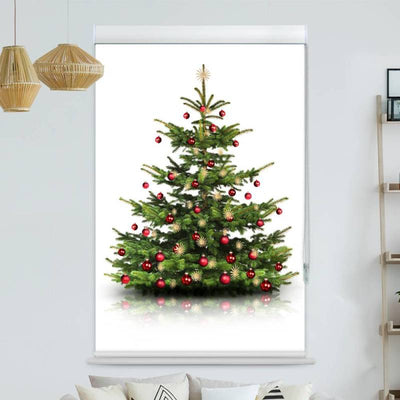 Kassettenrollo Motiv Weihnachtsbaum