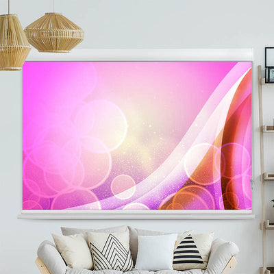 Kassettenrollo Motiv 'Grafik Pink'