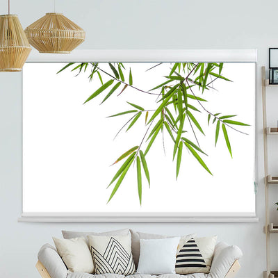 Kassettenrollo Motiv 'Bambus von Oben'