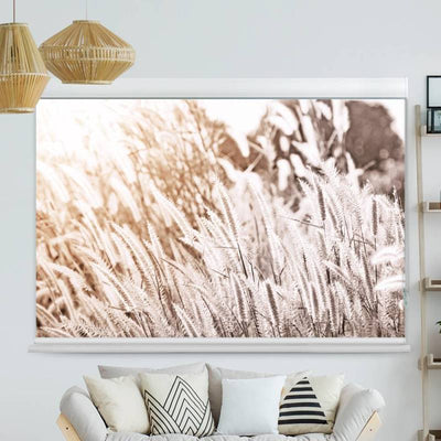 Kassettenrollo Motiv Pampas Gras