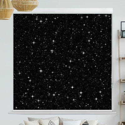 Kassettenrollo Motiv 'Sterne Nachthimmel'