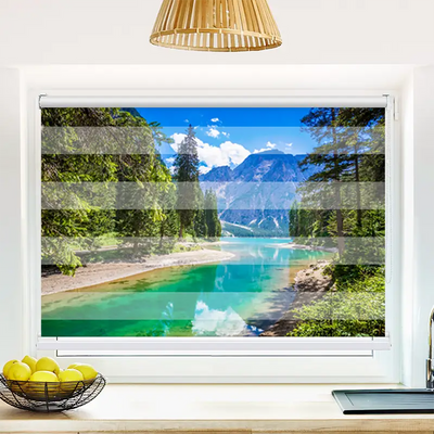 Klemm Doppelrollo Pragser Wildsee