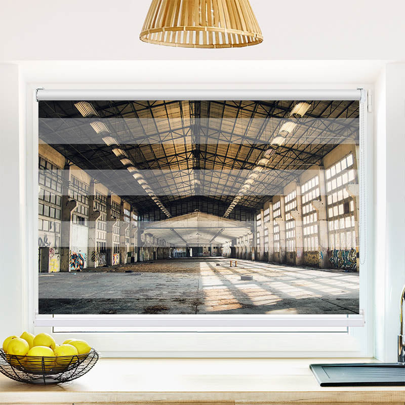 Fotorollo Verlassene Industriehalle