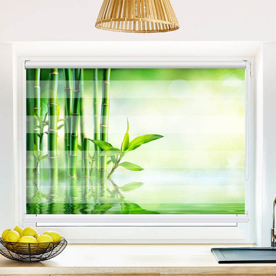 Fotorollo Bambus Wasser