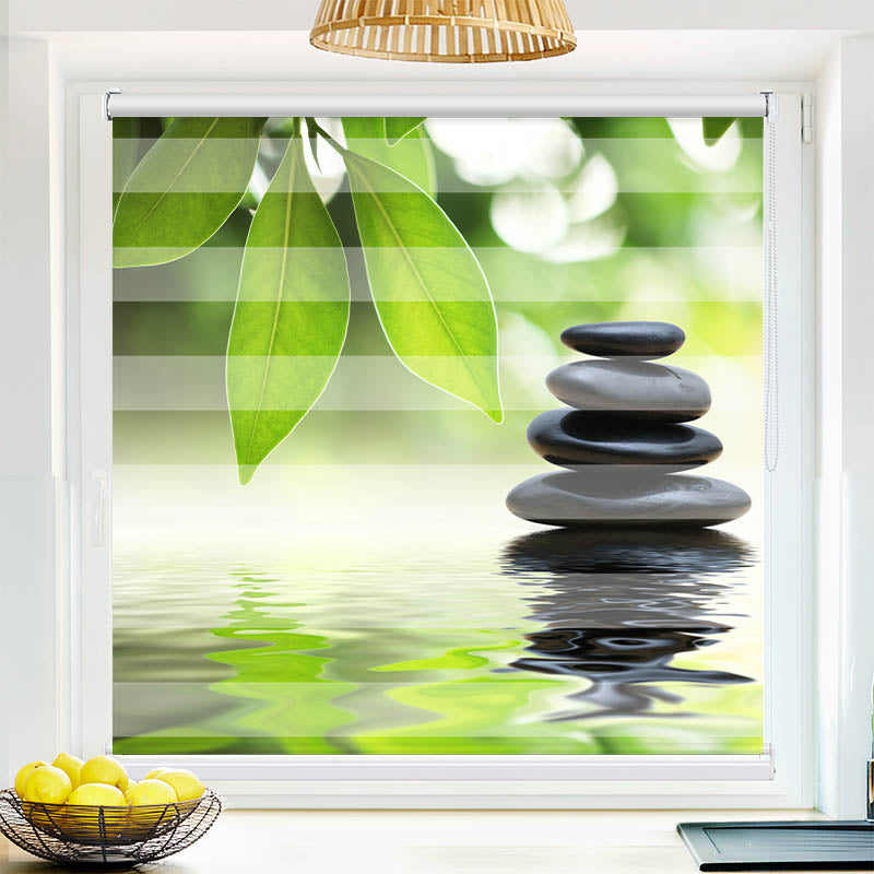 Fotorollo Schwarze Steine