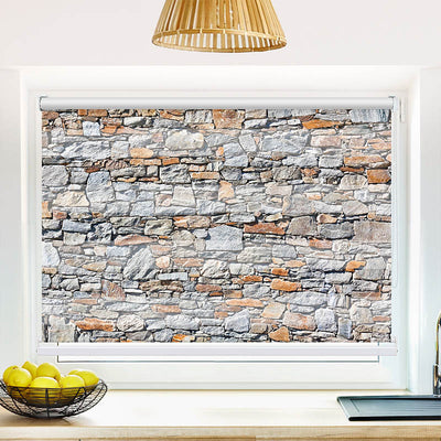 Fotorollo Natursteinmauer