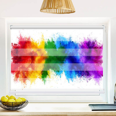 Fotorollo Regenbogen Farbexplosion