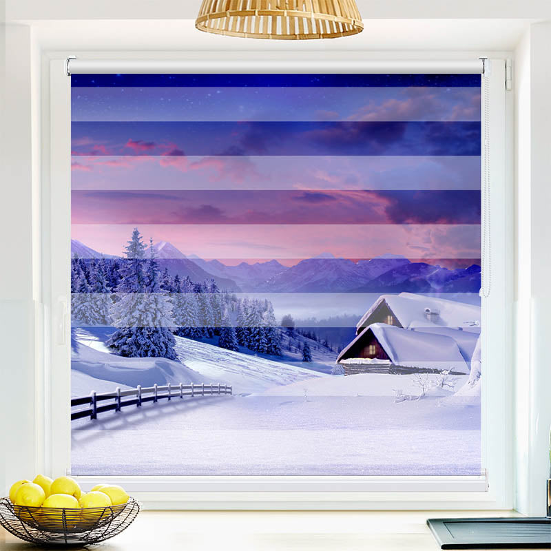 Fotorollo Winterlandschaft