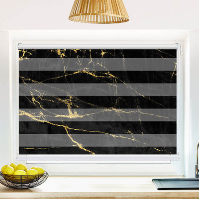 Fotorollo Schwarz Goldener Hintergrund