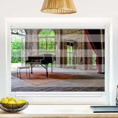 Klemm Doppelrollo Lost Place Verlassene Heilstätte