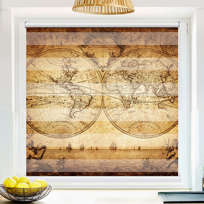 Fotorollo Vintage Map