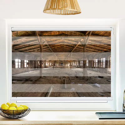 Klemm Doppelrollo Alte Fabrikhalle