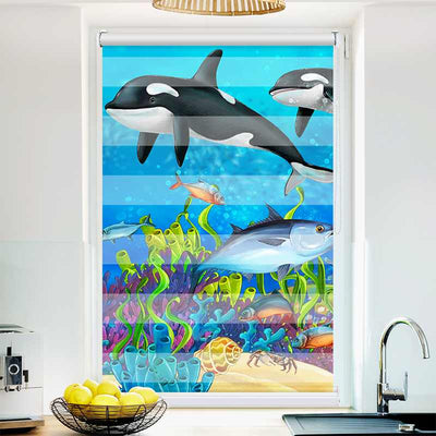 Klemmfix Doppelrollo Orcas | Klemm Doppelrollo