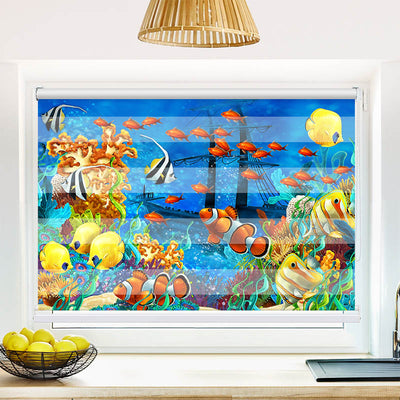 Fotorollo Fische Kindermotiv