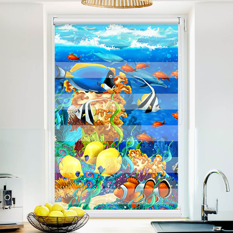 Fotorollo Fische Comic