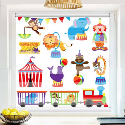 Klemmfix Doppelrollo Zirkus | Klemm Doppelrollo