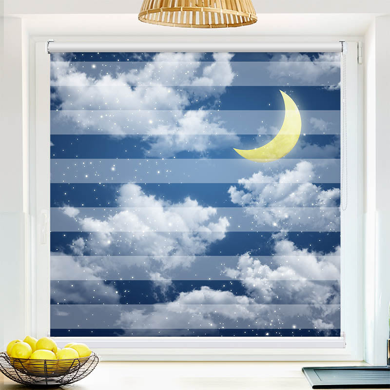 Fotorollo Halbmond Himmel Nacht