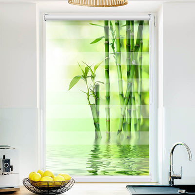 Fotorollo Bambus Wasser