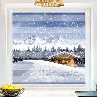 Fotorollo Schneehuette Winter