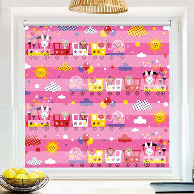 Klemmfix Doppelrollo Eisenbahn | Klemm Doppelrollo