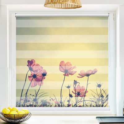 Fotorollo Vintage Blumen