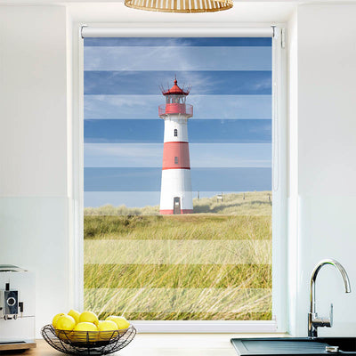 Fotorollo Leuchtturm Duene