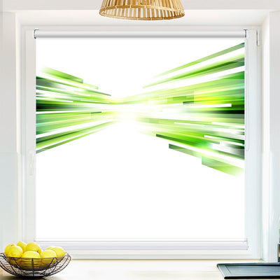 Klemmfix Doppelrollo Grafik Futuristisch | Klemm Doppelrollo