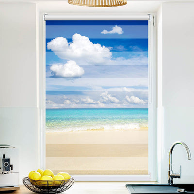 Fotorollo Meer Himmel Strand