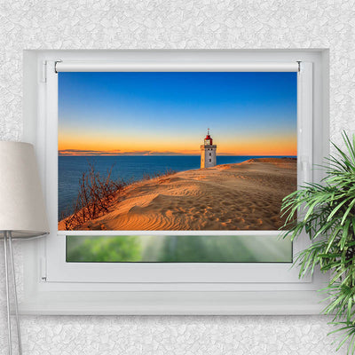 Klemmfix Rollo Leuchtturm Meer