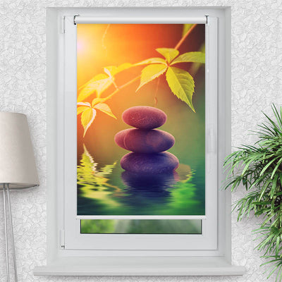 Klemmfix Rollo Spa Steine Sonne