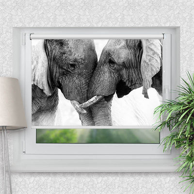 Klemmfix Rollo Afrika Lefanten