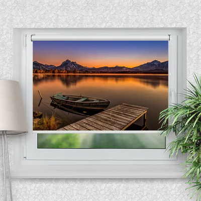 Klemmrollo Abendstimmung Am Hopfensee