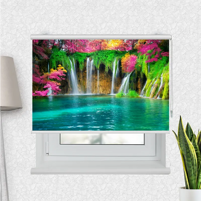 Klemmrollo Wasserfall in Kroatien