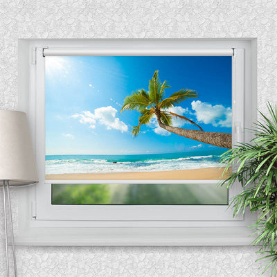 Klemmfix Rollo Palme Meer