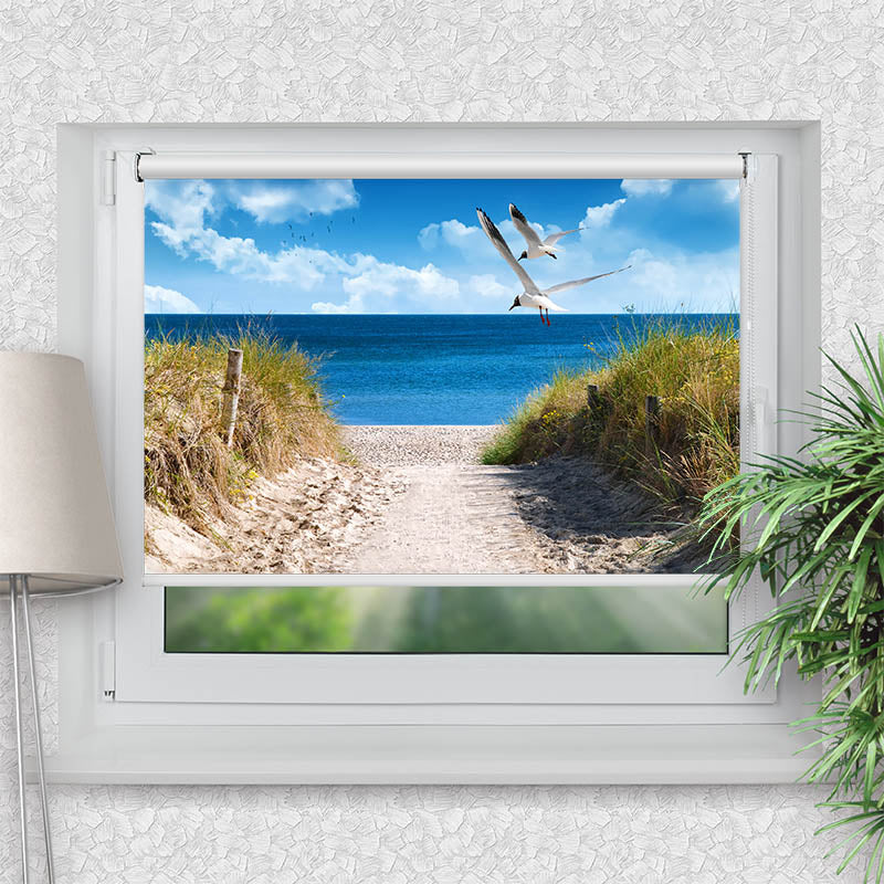 Klemmfix Rollo Duene Meer Moewen