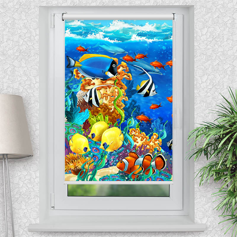 Klemmfix Rollo Fische Comic