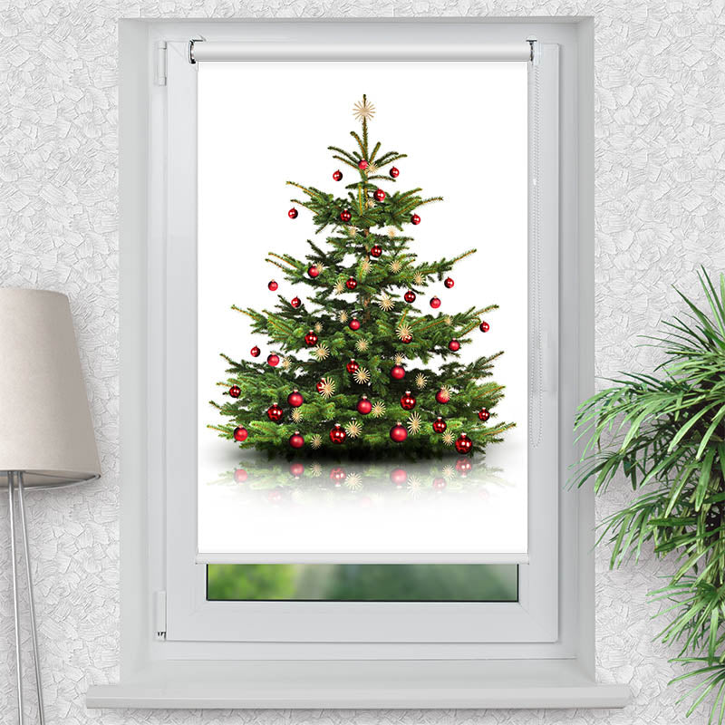 Klemmfix Rollo Weihnachtsbaum